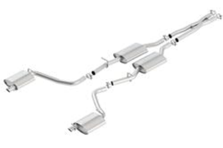 Borla ATAK Cat-Back Exhaust System 15-up Dodge Challenger 3.6L - Click Image to Close